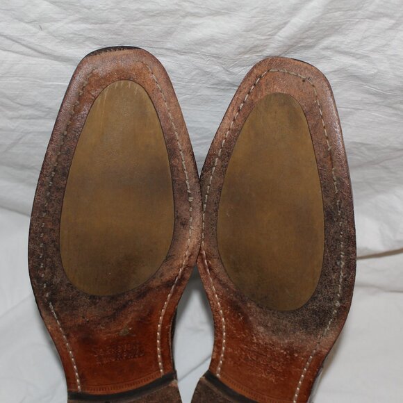 Johnston & Murphy Brogue/Wing Tip Style Mahogany Lace Oxford Dress Shoe Men 11.5 main image 14